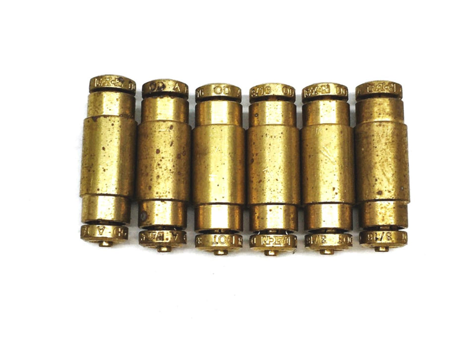 Eaton 3/16 Inch Aeroquip Union [Lot of 6] NOS