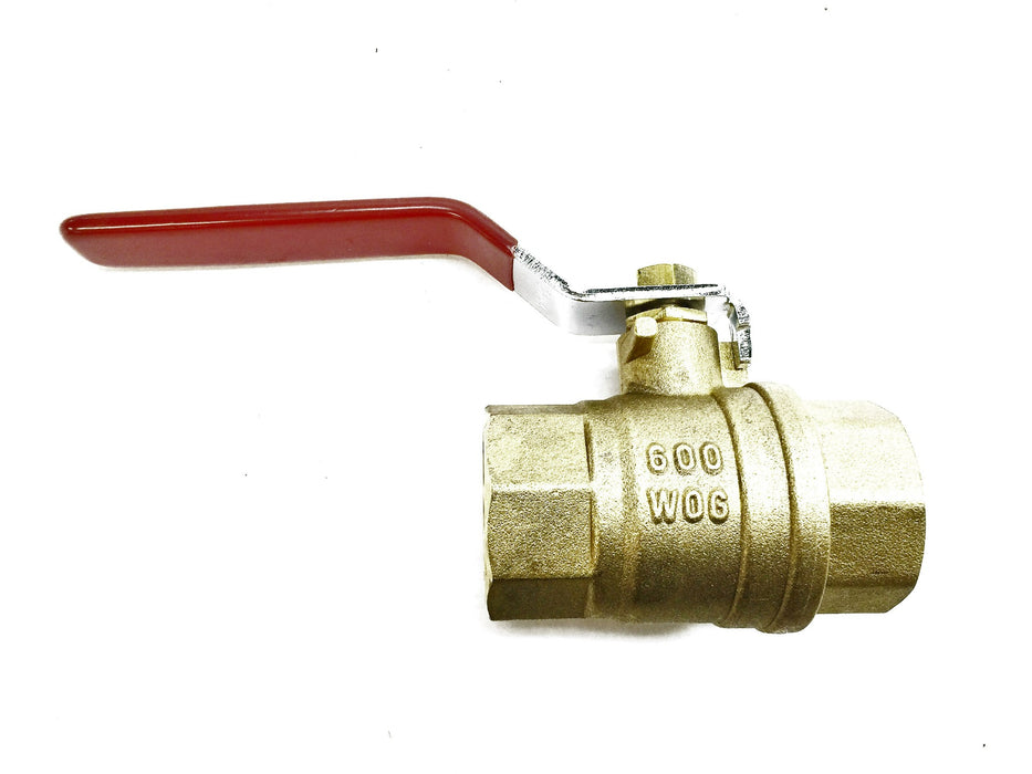 C and C Full Port 1" Threaded Valve 600WOG NOS