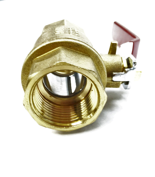 C and C Full Port 1" Threaded Valve 600WOG NOS