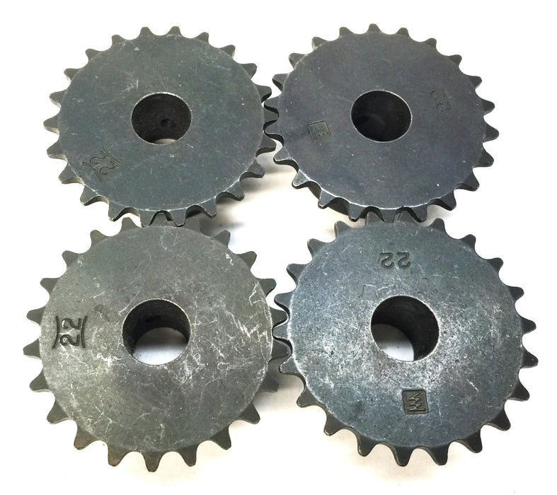 Unbranded 2" Single Sprocket with 1/2" Bore [Lot of 4] NOS