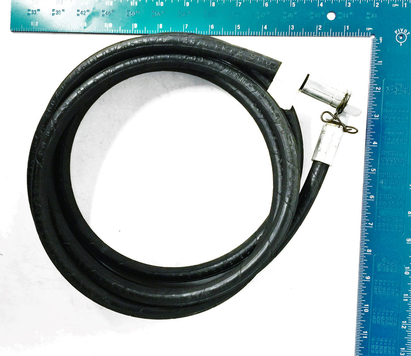 Hatec Hydraulic Hose 2SN06 3700mm (145.66") DKOL-08 NOS