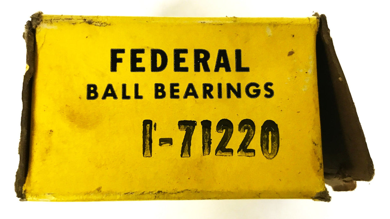 Federal Self-Aligning Ball Bearing I-71220 NOS