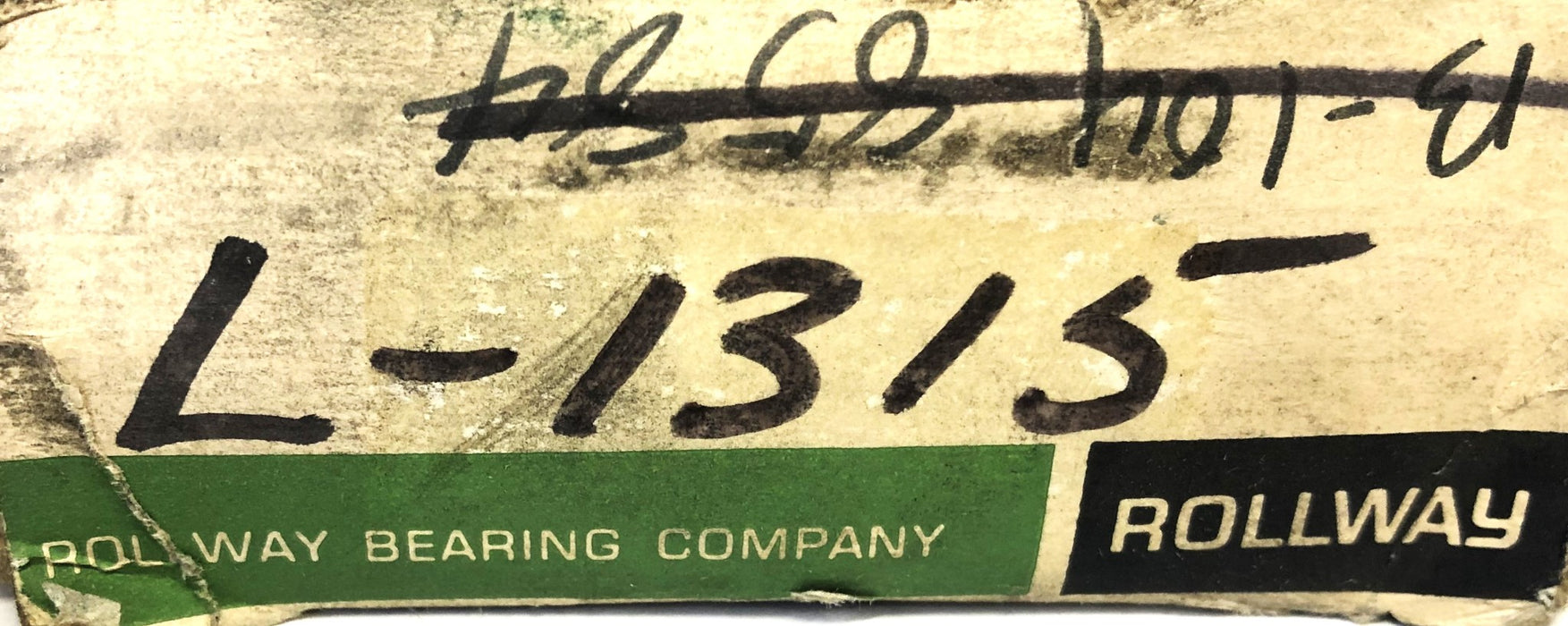 Rollway Cylindrical Roller Bearing Inner Ring L1315 NOS