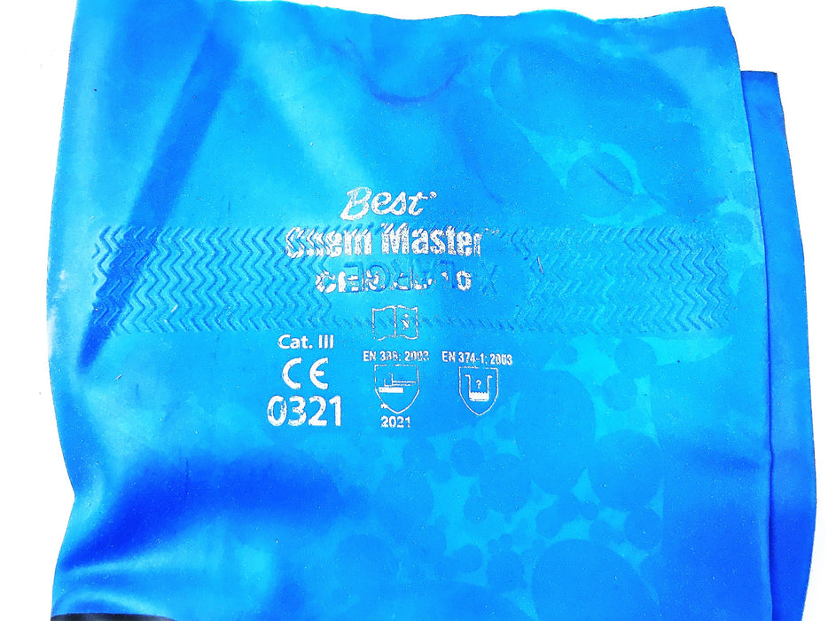 Best Chem Master CHMXL-10 X-Large Gloves 0321 [Lot of 2] NOS