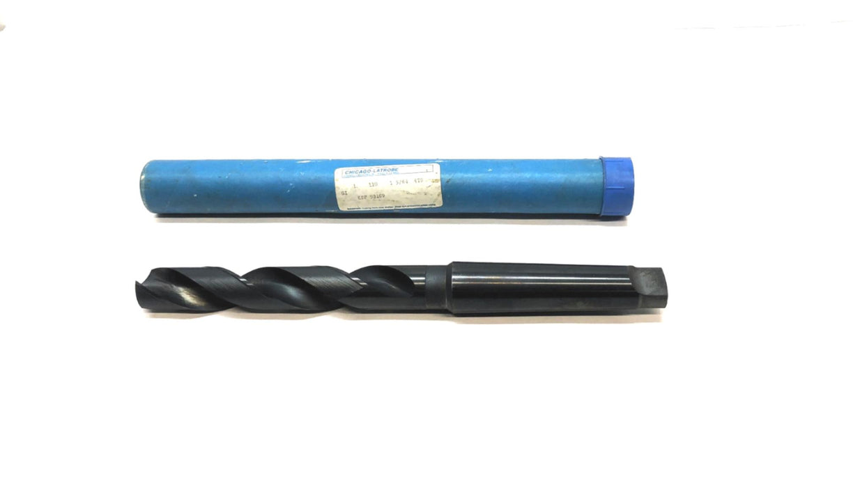 Chicago-Latrobe TRW 1-5/64" 4TS Taper Shank Drill Bit 53169 NOS