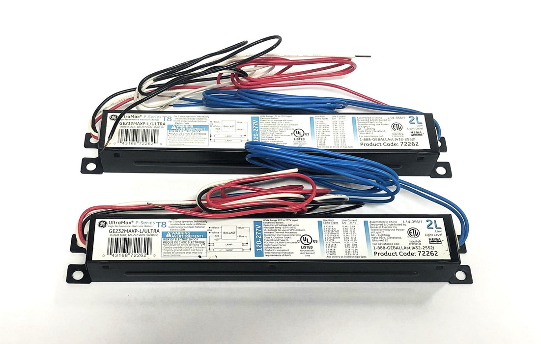 GE General Electric UltraMax Electronic Ballast GE232MAXP-L/ULTRA [Lot of 2] NOS