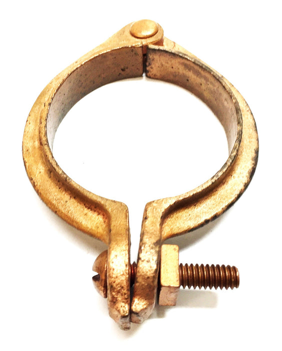 Unbranded 2" Copper Split-Ring Pipe Hanger [Lot of 12] NOS