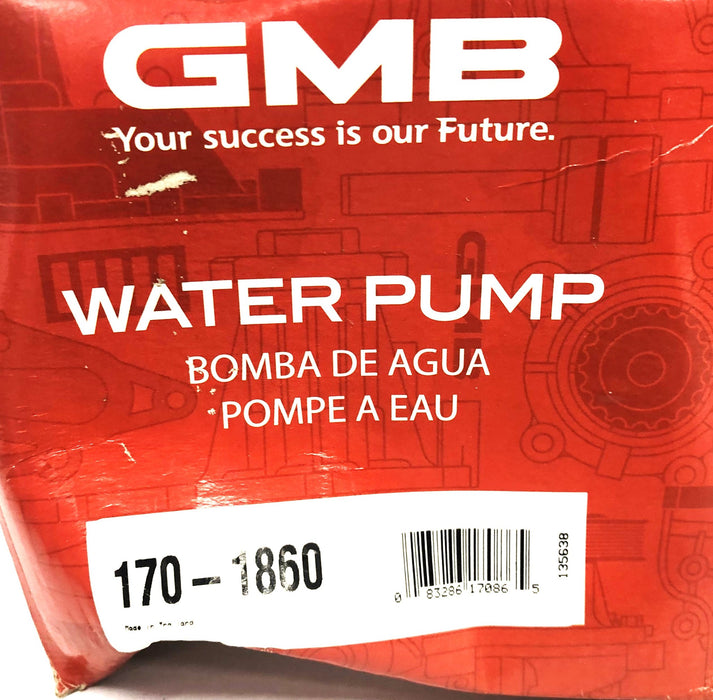 GMB Engine Water Pump 170-1860 NOS