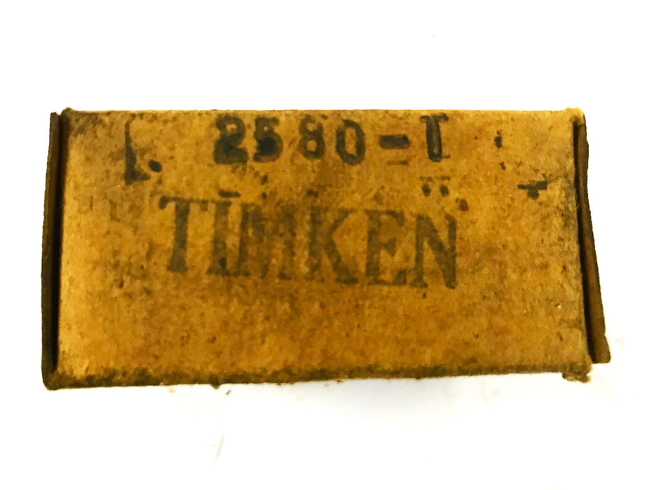 Timken Tapered Roller Bearing Cone 2580T NOS