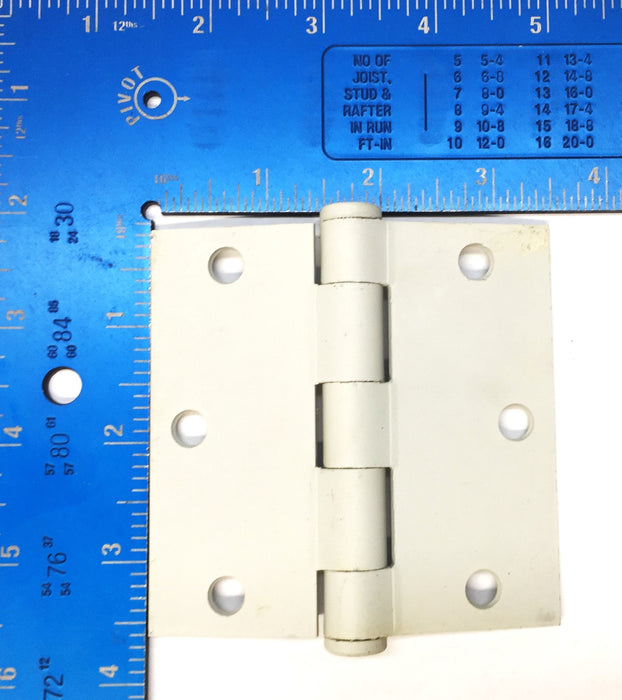 Hager 3.5" x 3.5" Hinge without Mounting Hardware 1279 (037483) [Lot of 3] NOS