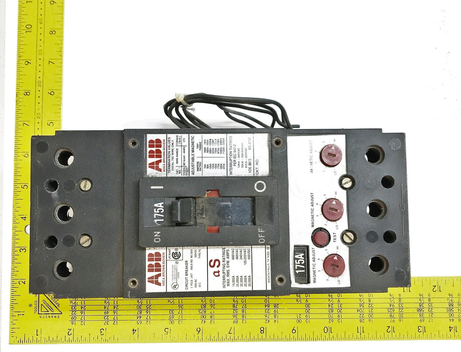 Asea Brown Boveri ABB 175A Circuit Breaker Assembly UXAB717530R999