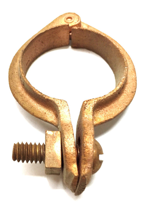 Unbranded 1-1/4" Copper Split-Ring Pipe Hanger [Lot of 30] NOS