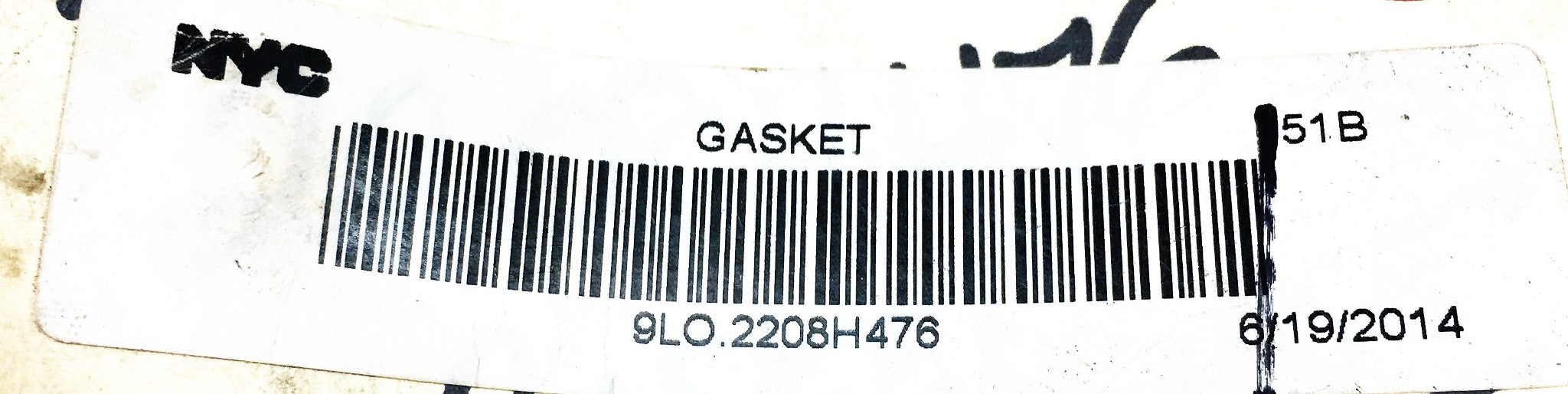 Meritor Gasket 2208H476 [Lot of 5] NOS