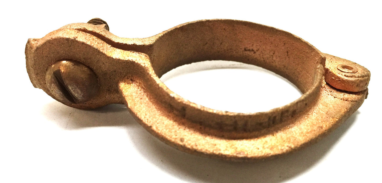 Unbranded 1-1/4" Copper Split-Ring Pipe Hanger [Lot of 30] NOS