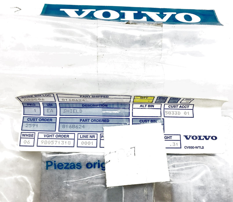 Volvo Exhaust Shield 8168624 NOS