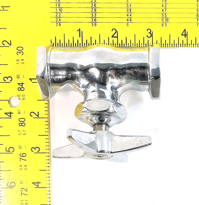 Chicago Faucets Chrome Plated Straight Stop for 3/4" IP 375-ABCP NOS