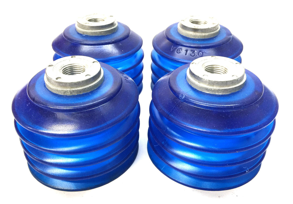 VI CAS Threaded Bellows Vacuum Cup VC130 [Lot of 4] NOS