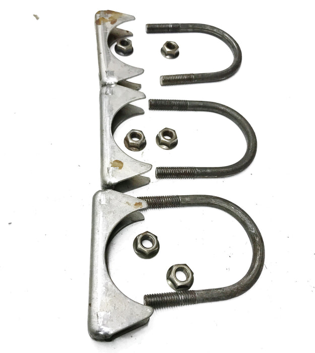 Nickson 2-1/4" HDGM Heavy Duty Muffler Clamp 32567F [Lot of 3] NOS