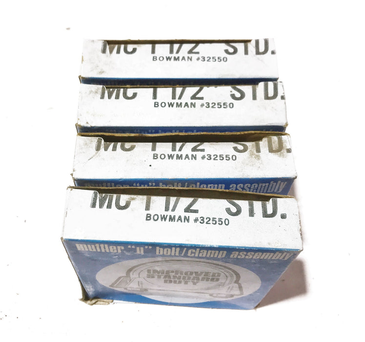 Nickson 1-1/2" STD Standard Duty Muffler Clamp 32550 [Lot of 4] NOS