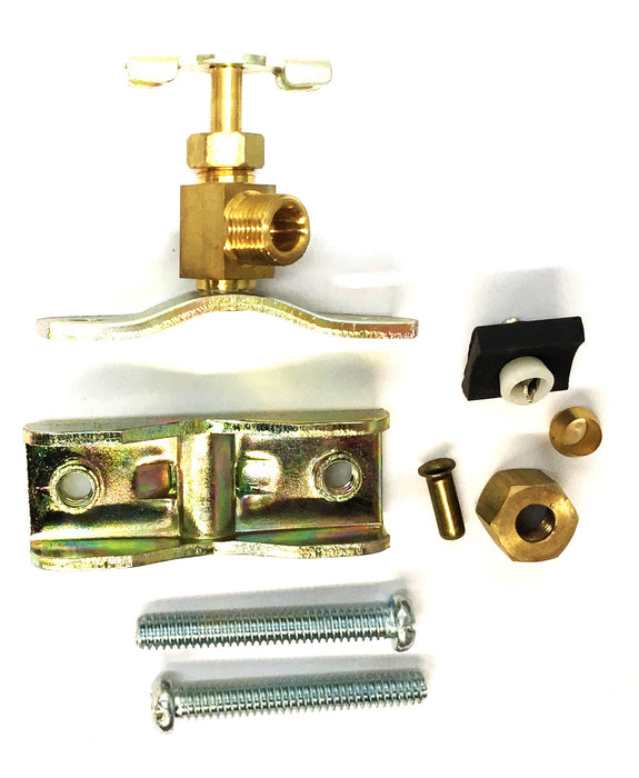 Unbranded 1/4" Self Piercing Saddle Valve Clamp Assembly [Lot of 3] NOS