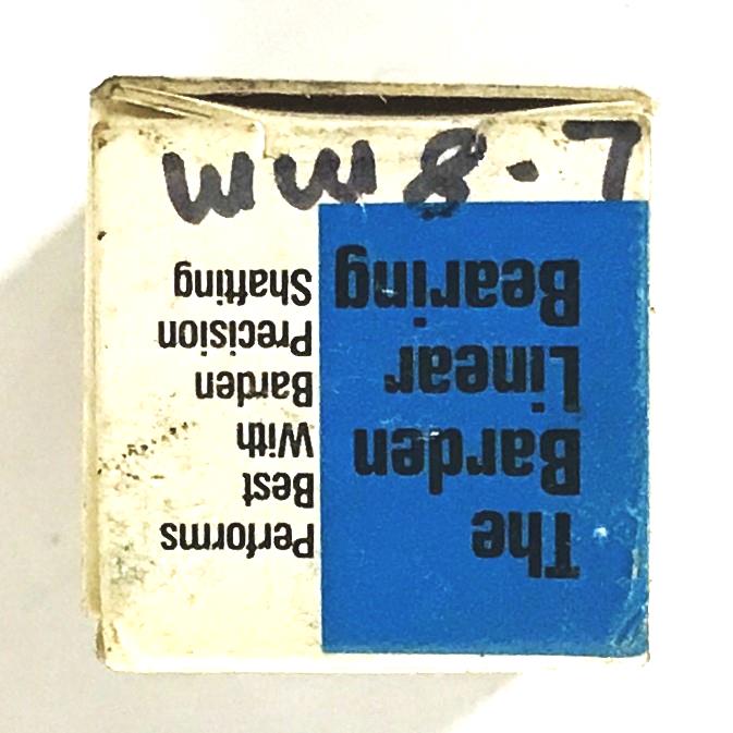 Barden 8mm Linear Ball Bearing L-8 [Lot of 4] NOS