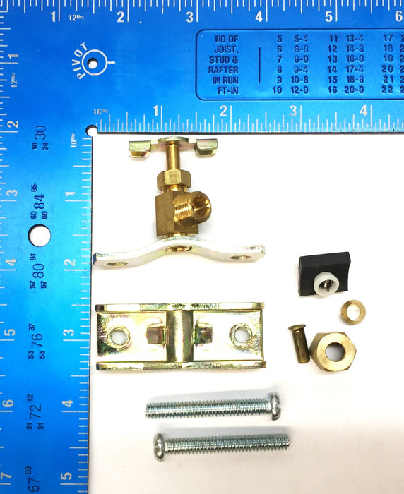 Unbranded 1/4" Self Piercing Saddle Valve Clamp Assembly [Lot of 3] NOS