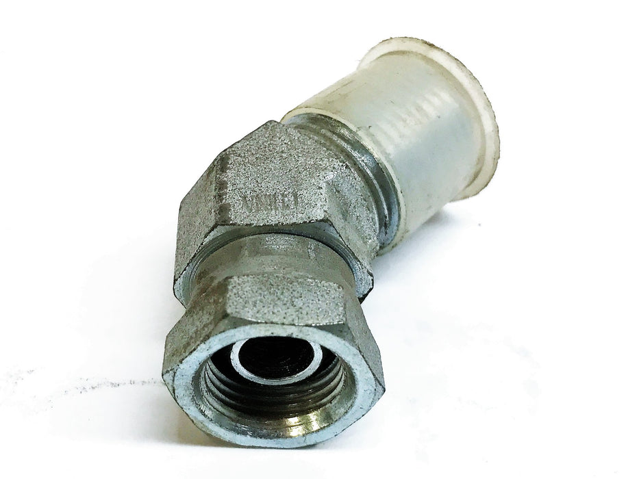 Unbranded Weatherhead 1/2" 45 Degree Swivel Pipe Fitting 9355X6X8 [Lot of 3] NOS