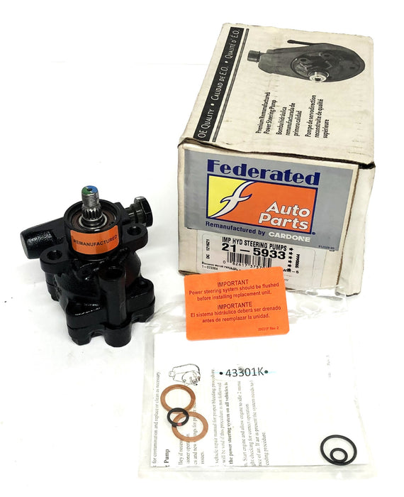 Cardone Federated IMP HYD Steering Pump 21-5933 REMANUFACTURED
