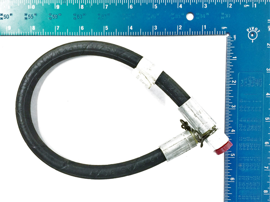 Hatec Hydraulic Hose R2TDN06 500mm (19.68") 21513-04-14 NOS