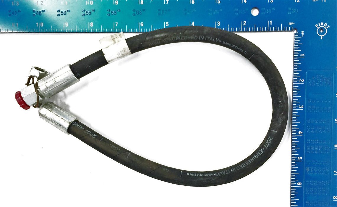 Hatec Hydraulic Hose 2SN06 600mm (23.62") DKOL-08 NOS