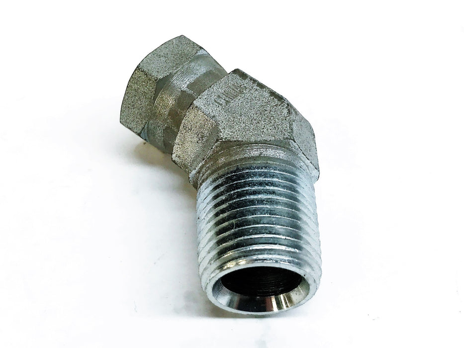 Unbranded Weatherhead 1/2" 45 Degree Swivel Pipe Fitting 9355X6X8 [Lot of 3] NOS