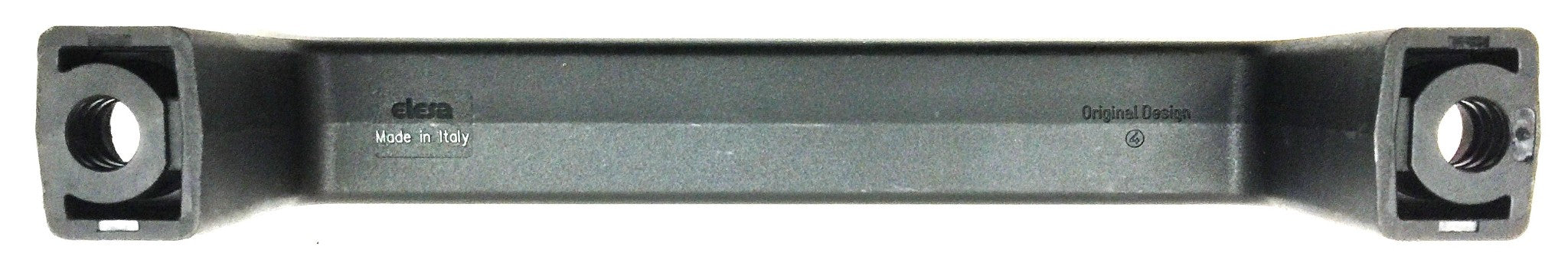 ELESA 7.5" Center to Center, 1" Wide Black Matte Plastic Pull [Lot of 5] NOS