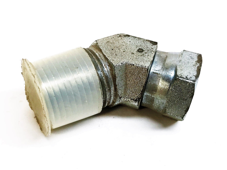Unbranded Weatherhead 1/2" 45 Degree Swivel Pipe Fitting 9355X6X8 [Lot of 3] NOS