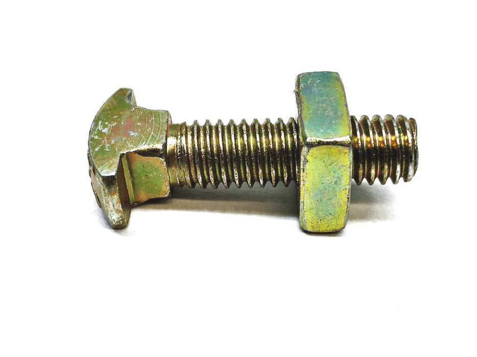 Unbranded 1/4 Inch Screw Bolt With T-Nut 7A-CY [Lot of 14] NOS