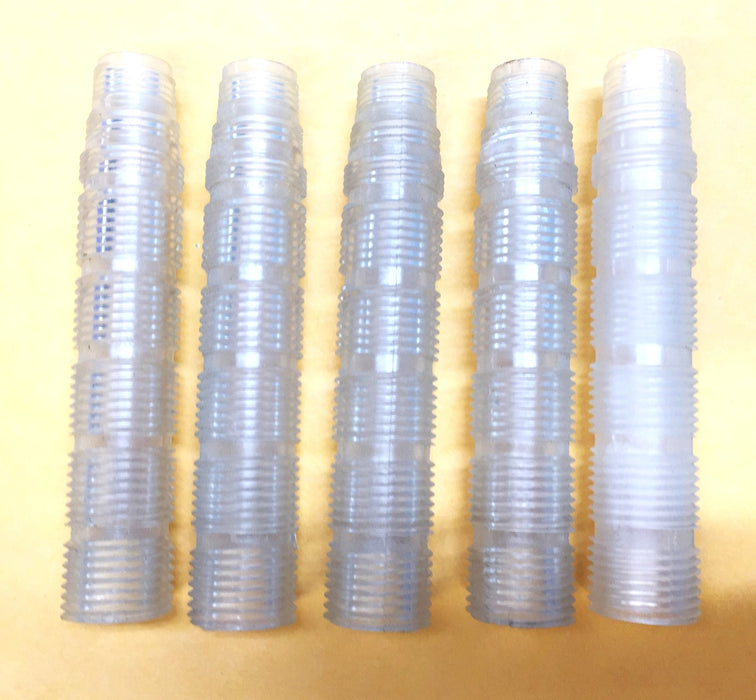 Unbranded Escutcheon Fit-All Plastic Nipple [Lot of 5] NOS