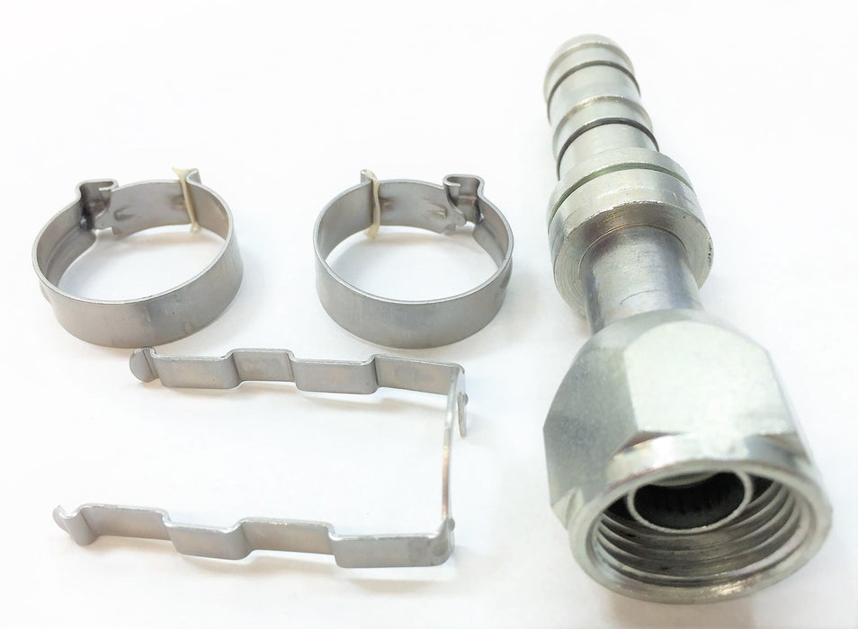 MOBILE CLIMATE CONTROL/MCC Straight Fitting #10 W/ FlexCLIK 40-64074-53 NOS