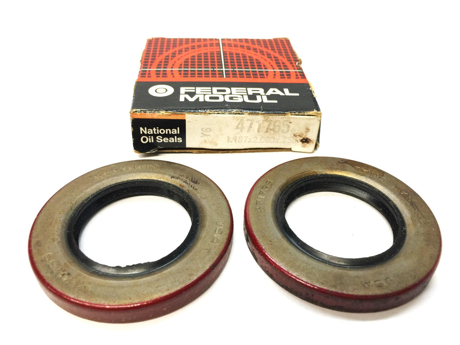 Federal Mogul/National Oil Seal 471765 [Lot of 2] NOS