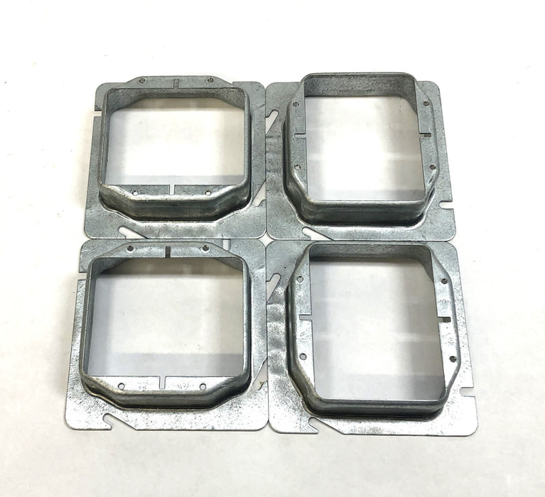 Eaton Crouse-Hinds Series 4-11/16" Square Cover TP593 [Lot of 4] NOS