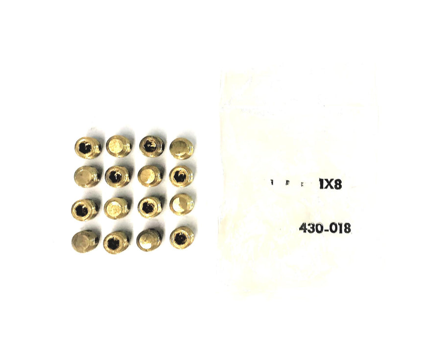 Powers Process Controls Brass Screw 430-018 [Lot of 16] NOS