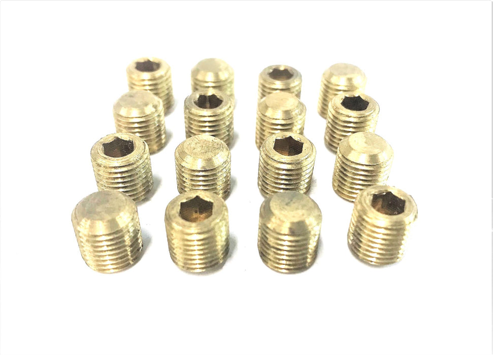 Powers Process Controls Brass Screw 430-018 [Lot of 16] NOS