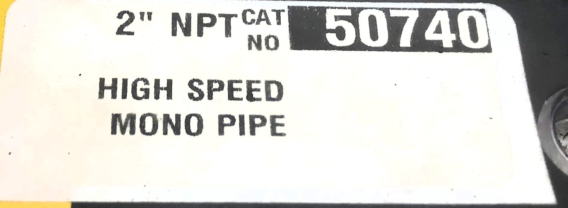 Ridgid Pack of (4) 2" Mono Pipe Thread Die 50740 (99523522) USED
