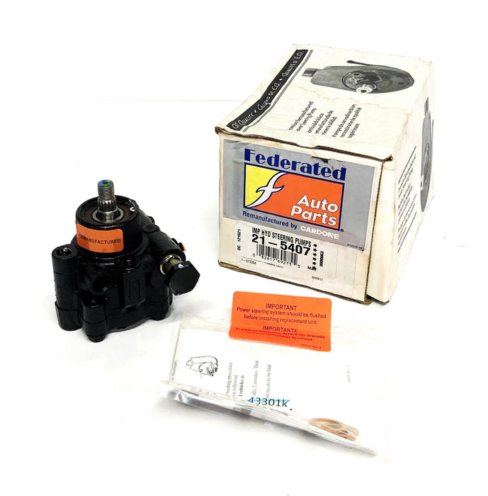 Cardone Federated IMP Hydraulic Steering Pump 21-5407 REMANUFACTURED