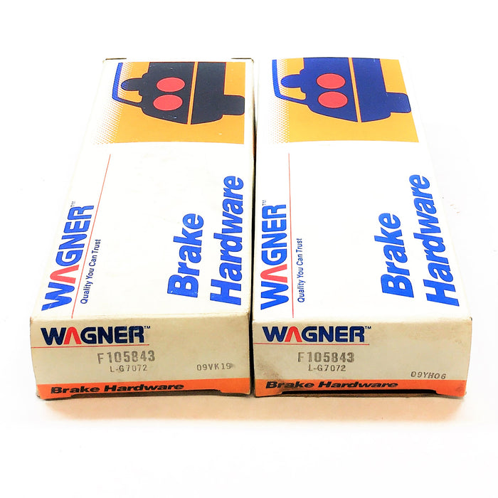 Wagner Drum Brake Hardware Kit F105843 [Lot of 2] NOS