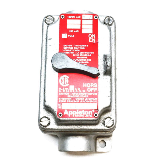Appleton Electric Tumbler Switch EFD175F1 NOS