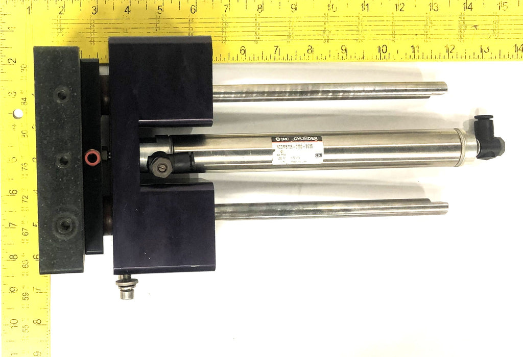 SMC 250PSI 1.70MPa Mounted Pneumatic Cylinder NCDMB106-0700-B53S USED