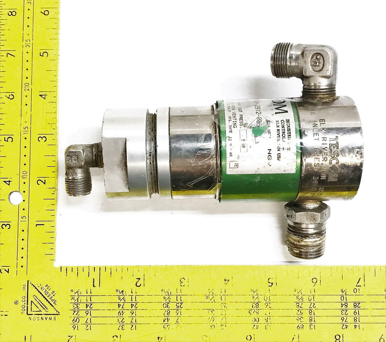 Tescom Fuel NGV Valve 20-1032-2912-006 USED