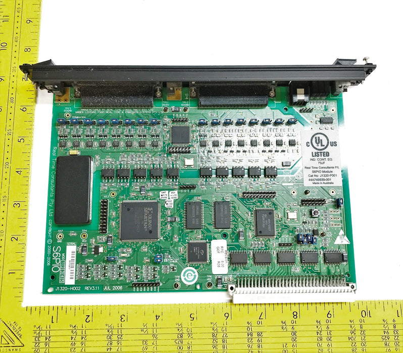 GE Fanuc/Real Time Series Six Parallel Input/Output Module 44A749939-001