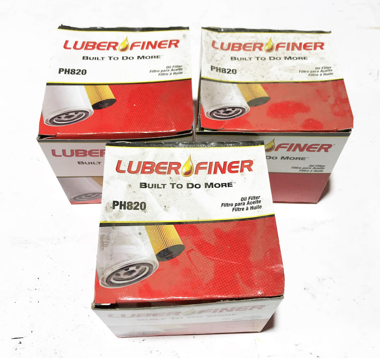 Luber-Finer Oil Filter PH820 [Lot of 3] NOS