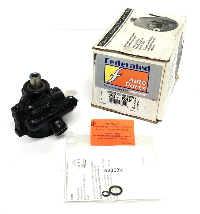 Cardone Federated DOM HYD Steering Pump 20-532 REMANUFACTURED