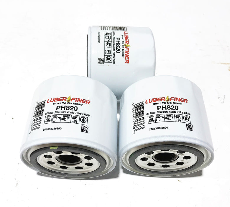 Luber-Finer Oil Filter PH820 [Lot of 3] NOS